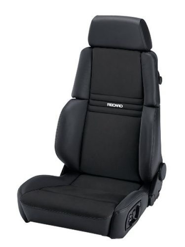 Racing Seat Recaro Orthopaed Leather Black