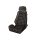 Racing Seat Recaro Classic Line LX Leather Black / Karo