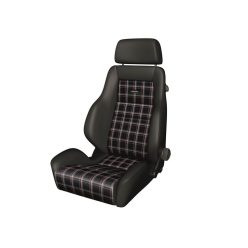 Racing Seat Recaro Classic Line LS Leather Black / Karo