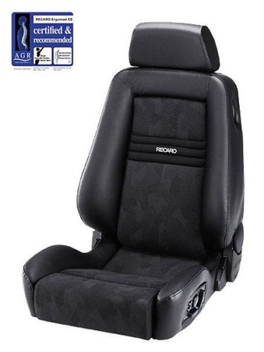 Racing Seat Recaro Ergomed ES Clima Artista Black / Leather Black