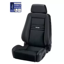   Racing Seat Recaro Ergomed ES Clima Dinamica Black / Leather Black