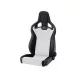 Racing Seat Recaro Cross Sportster CS with heating Artificial leather Black / Dinamica Silver
