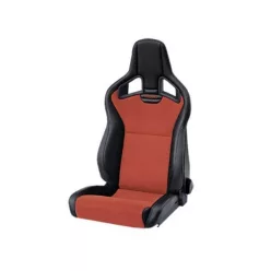   Racing Seat Recaro Cross Sportster CS SAB with heating Artificial leather Black / Dinamica Red