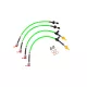 Renault Megane Mk3 - 1.4 TCE Brake Lines-Colour Black Colour Purple Colour Orange