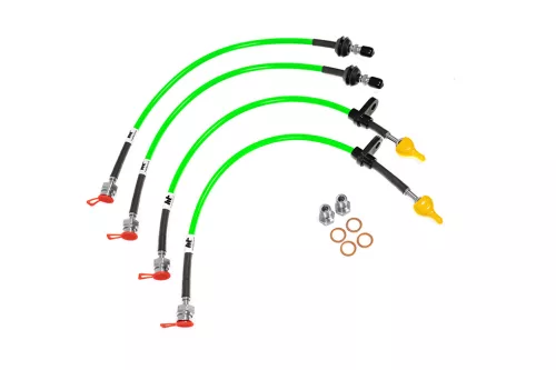 Renault Megane Mk3 - 1.4 TCE Brake Lines-Colour Black Colour Purple Colour Orange Colour Clear Colour Green Colour Blue - Transparent Colour Red - Transparent Colour Blue - Solid Colour Red - Solid