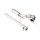 Downpipe AUDI A3 8P 1.8, 2.0 TFSI + silencer
