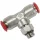 T-type connector for fire extinguishing system OMP