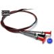 Cable to current switch or extinguishing system QMS