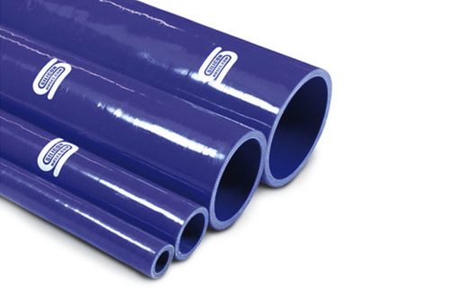102mm Straight Hose - 500mm-Colour Blue Hoses Colour Black Hoses