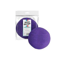 Shiny Garage White Purple Microfiber Applicator 13,5x3cm