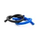 Mega Flex Wire Reinforced Silicone Straight Hose 35mm Blue