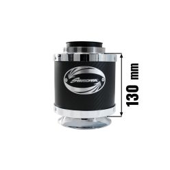 Carbon air filter 130x130 77mm