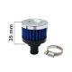 Simota Crankcase Breather Filter 25mm Blue