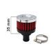 Simota Crankcase Breather Filter 20mm Red