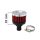 Simota Crankcase Breather Filter 18mm Red