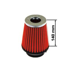Simota Air Filter H:140mm DIA:60-77mm JAU-X12109-05 Red