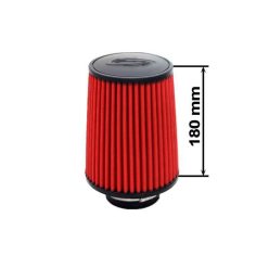 Simota Air Filter H:180mm DIA:60-77mm JAU-X02101-11 Red