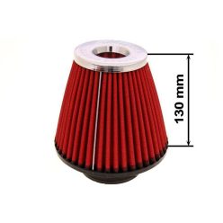 Simota Air Filter H:130mm DIA:60-77mm JAU-X02109-05 Red
