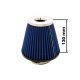 Simota Air Filter H:130mm DIA:60-77mm JAU-X02209-05 Blue