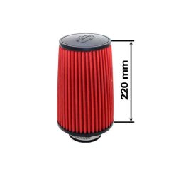 Simota Air Filter H:220mm DIA:80-89mm JAU-X02101-15 Red