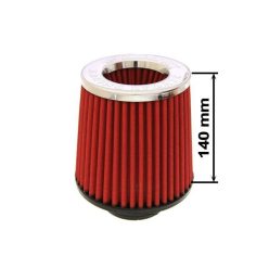 Simota Air Filter H:140mm DIA:80-89mm JAU-X02102-06 Red