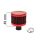 Crankcase Breather Filter 12mm Red