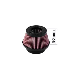 TurboWorks Air Filter H:80mm DIA:60-77mm Purple