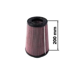 TurboWorks Air Filter H:200mm DIA:60-77mm Purple