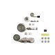 Hose Sleeving Kit SIMOTA Silver