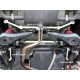 VW Golf 5/6 UltraRacing 2x 2-point rear lower boczna Bars 823P