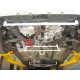 Honda Stream 07+ UltraRacing 2-point front lower Tiebar