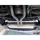VW Touareg 02+ UltraRacing 2-point rear lower Tiebar