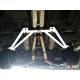 Nissan 350Z 02-08 UltraRacing 4-point rear Member Brace