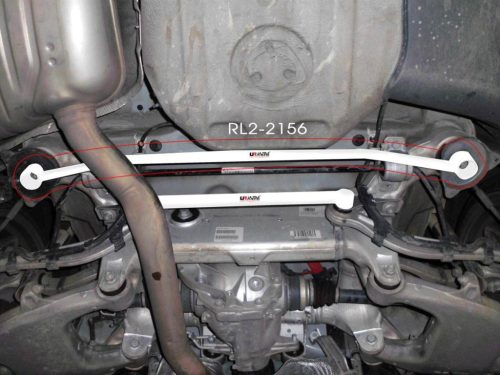 BMW 528i F10 10+ UltraRacing 2P rear lower Bar