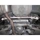 BMW 528i F10 10+ UltraRacing 2P rear lower Bar