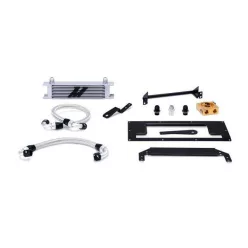   Mishimoto Oil Cooler Kit Mazda Miata Thermostatic 1999-2005 Silver