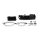 Mishimoto Oil Cooler Ford Focus RS 2016-2018 Black Thermostatic