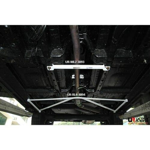 Proton Iriz 1.6 14+/Persona 1.6 16+ 2WD UltraRacing 4-point rear lower Bar