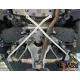 BMW 5 G30 530I 2.0T 2WD 17+ UltraRacing 4-point rear lower Bar