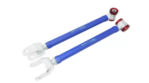 Adjustable Control Arms Nissan 350Z Z33 After Rear Spring Removal Blue