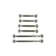 Control arms BMW E9x E8x Adjustable Leading Uniball