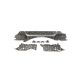 Reinforcement BMW 3 E46 M3 floor rear subframe