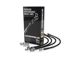   Goodridge Mini + Cooper 91> Performance acélhálós fékcső szett