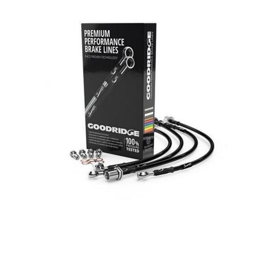 Goodridge Mini + Cooper 91> Performance acélhálós fékcső szett