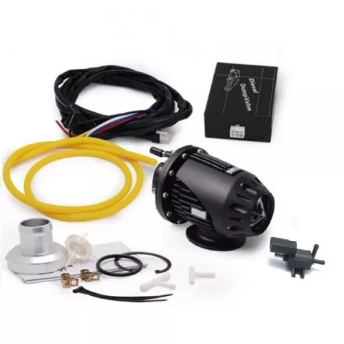 Univerzális diesel lefújószelep HKS SQV4 style (Blow off valve) szett – Fekete