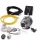 Univerzális diesel lefújószelep HKS SQV4 style (Blow off valve) szett – Ezüst