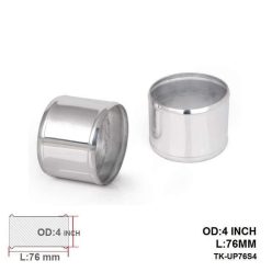   Alumínium cső idom egyenes - átmérő 102mm / 4" - hossz 76mm