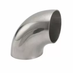   Rozsdamentes acél 90° hegeszthető kipufogó könyök 1,5" / 38 mm