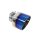 Exhaust Tip 127mm enter 67mm Polished Burn