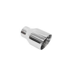 Exhaust Tip 76mm enter 51mm Polished